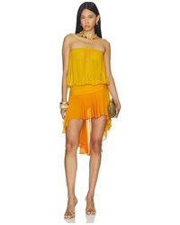 LOBA - Arielle Ombre Mini Dress - Lyst