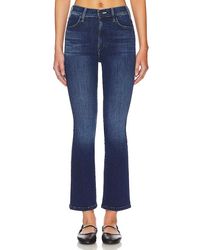 Mother - Pernera Ancha Lil' Hustler Ankle En Color Denim-Dark Talla En - Lyst