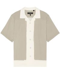 Rag & Bone - Printed Avery Vacation Shirt - Lyst
