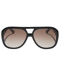 DIFF - X For Love & Lemons Acetate Aviator Sunglasses - Lyst