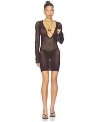 Bondeye - Rowan Long Sleeve Mini Dress - Lyst