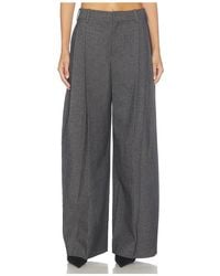 Alexander Wang - Mid-Rise Tailored Pant With Hard Crease - Lyst