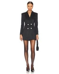 ROTATE BIRGER CHRISTENSEN - Vestido Blazer En Color Gris Talla (También En 34) - Lyst