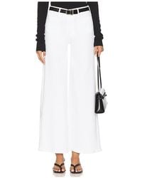 Mother - Petite Lil Patch Pocket Undercover Sneak Jeans En Color Blanco Talla (También En 27, 28, 29, 30, 32, 33, 34) - Lyst