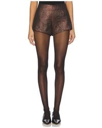 Simon Miller - Fleur Metallic Shorts - Lyst
