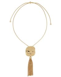 Ettika - Molten Metal Tassel Necklace - Lyst