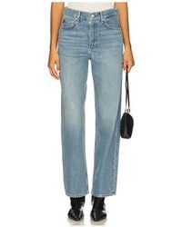 Rag & Bone - Recto(A) Shea En Color Azul Talla (También En 32, 34) - Lyst