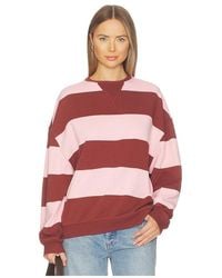 Free People - Classic Stripe Crew Wide - Lyst