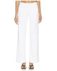 L'Agence - Joanne Wide Leg Pant - Lyst