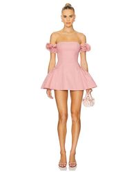 Nana Jacqueline - Vestido Flora En Color Rubor Talla (También En S, Xs) - Lyst