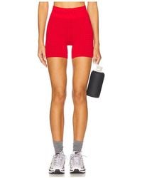 Nagnata - Houndstooth Wool Mini Short - Lyst