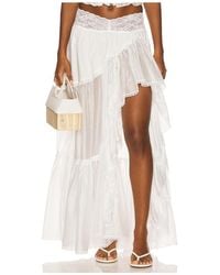 Lovers + Friends - Castres Maxi Skirt - Lyst