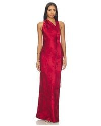 Amanda Uprichard - Sonya Maxi Dress With Fringe - Lyst