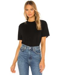 Lovers + Friends Easy Short Sleeve Tee - Schwarz