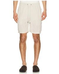 Onia - Air Linen Pull On Cargo Short - Lyst