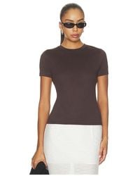 Theory - Tiny Apex Tee - Lyst