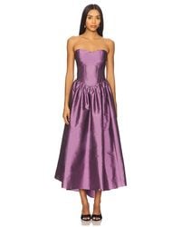Azeeza - Midi-Kleid Naina - Lyst