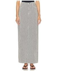 GRLFRND - Amara マキシペンシルスカート、バックスリット - Lyst