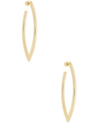 Jennifer Fisher - Medium Feather Hoop Earrings - Lyst