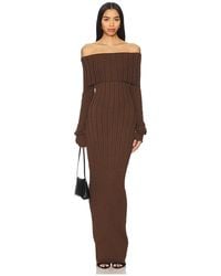 SNDY'S - Baha Off The Shoulder Maxi Dress - Lyst