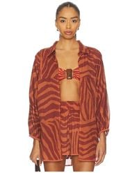 ViX - Mori Long Sleeve Blouse - Lyst