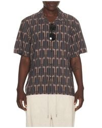 Rag & Bone - Avery Printed Shirt - Lyst