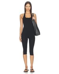 LNA - Capri Halter Onesie - Lyst