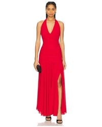 Bardot - Mave Halter Neck Maxi Dress - Lyst