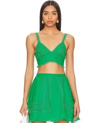 Peixoto - Jasmine Top En Color Verde Talla (También En S, Xs) - Lyst