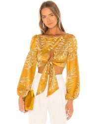 Camila Coelho - Marcia Top - Lyst