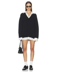 Show Me Your Mumu - Lyle Collared Sweater Dress - Lyst