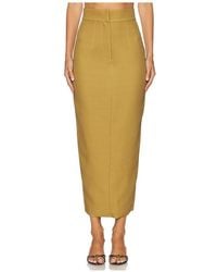 SAU LEE - Niki Crepe Skirt - Lyst