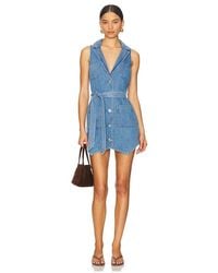 Show Me Your Mumu - Vestido Chaleco Fairfield En Color Azul Talla (También En Xs, S, M, Xl) - Lyst