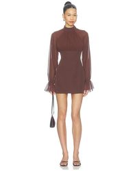 MORE TO COME - Meridith Long Sleeve Mini Dress - Lyst