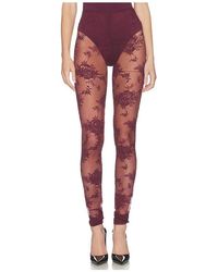 ANDAMANE - Zillah Lace Leggings - Lyst