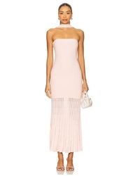 Lovers + Friends - Kelly Pleated Knit Dress - Lyst