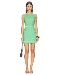 Line & Dot - Tippi Embroidered Mini Dress - Lyst