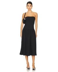 WeWoreWhat - Strapless Corset Midi Dress - Lyst