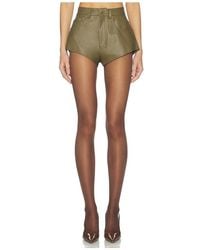 LAPOINTE - Short Mini Imitation Cuir Stretch En. Taille Also En 4, 2, 6, 8 - Lyst