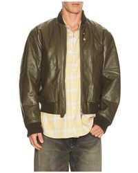 sunflower - Leather Flight Jacket - Lyst
