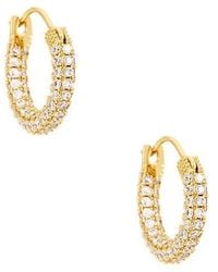 Luv Aj - Pañales Pave Amalfi En Color Oro Metálico Talla En - Lyst