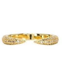 Mazin Jewels - Open Rivet Ring - Lyst