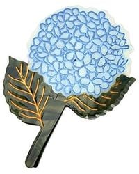 Solar Eclipse - Hand-Painted Hydrangea Claw Hair Clip - Lyst