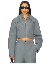 Kate Barton - Specialty Denim Paneled Jacket - Lyst