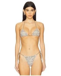 Free People - X Revolve X Free-Est Printed Michelle Triangle Top - Lyst