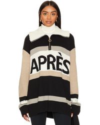 Show Me Your Mumu - Jersey Con Con Cremallera Parcial Weston En Color Negro, Blanco Talla (También En S, Xs, L, Xl) - Lyst