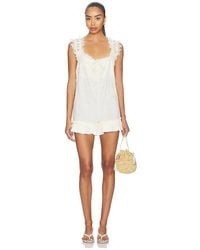 Free People - X Intimately Fp Wish Me Luck Romper - Lyst