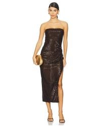 Heartloom - Vestido Elodie En Color Marrón Talla (También En S, Xs, M) - Lyst