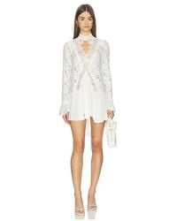 Free People - First Crush Lace Tunic - Lyst