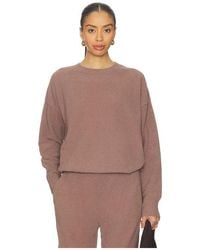 Eberjey - Boucle Crew Neck Pullover - Lyst